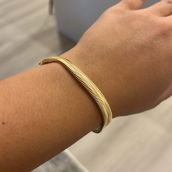 18k gold plated bracelet - Picture 1 of 1